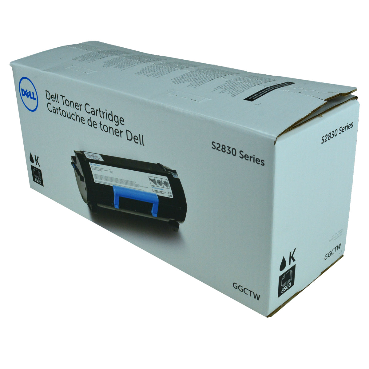 Dell GGCTW (593-BBYP) Toner Cartridge, Black 8.5K Yield