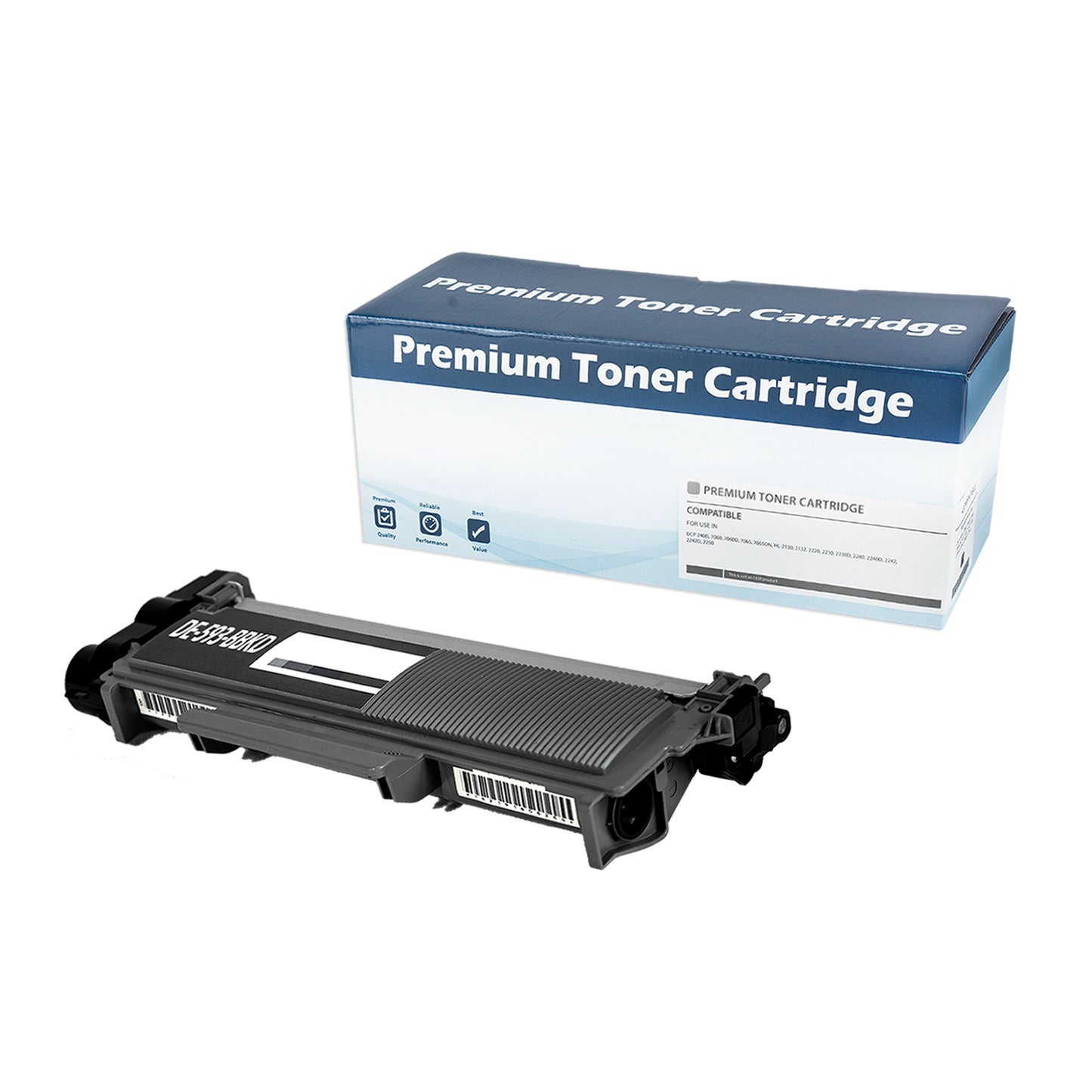 P7RMX Remanufactured Toner Cartridge Black 2.6K High Yield