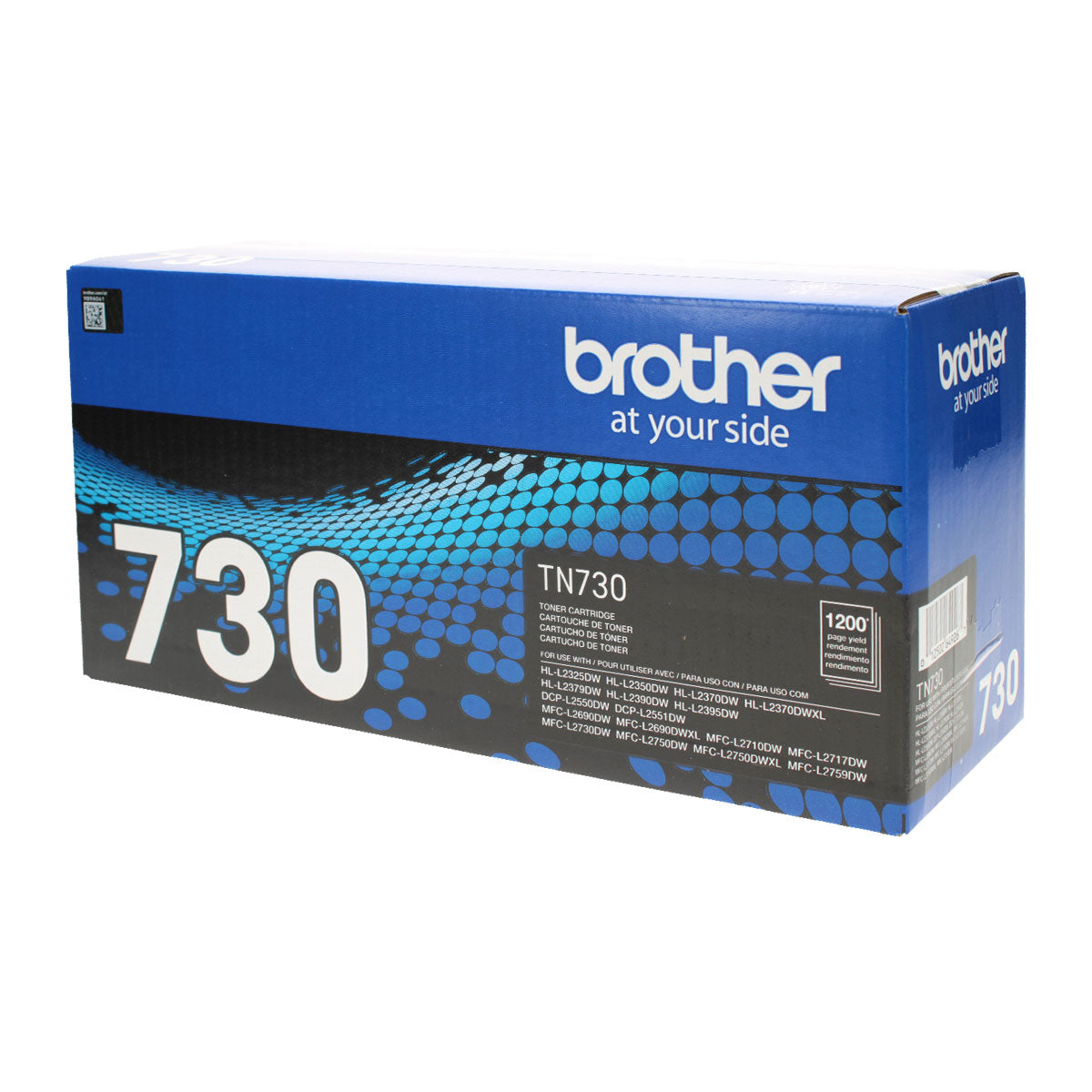 Brother (TN730) Toner Cartridge, Black 1.2K Yield
