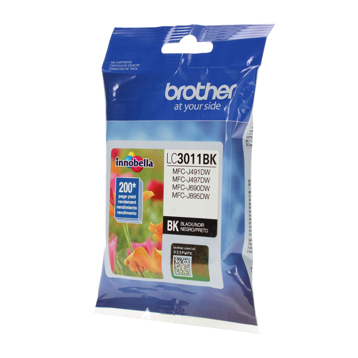 Brother (LC3011BK) Inkjet, Black 200 Yield