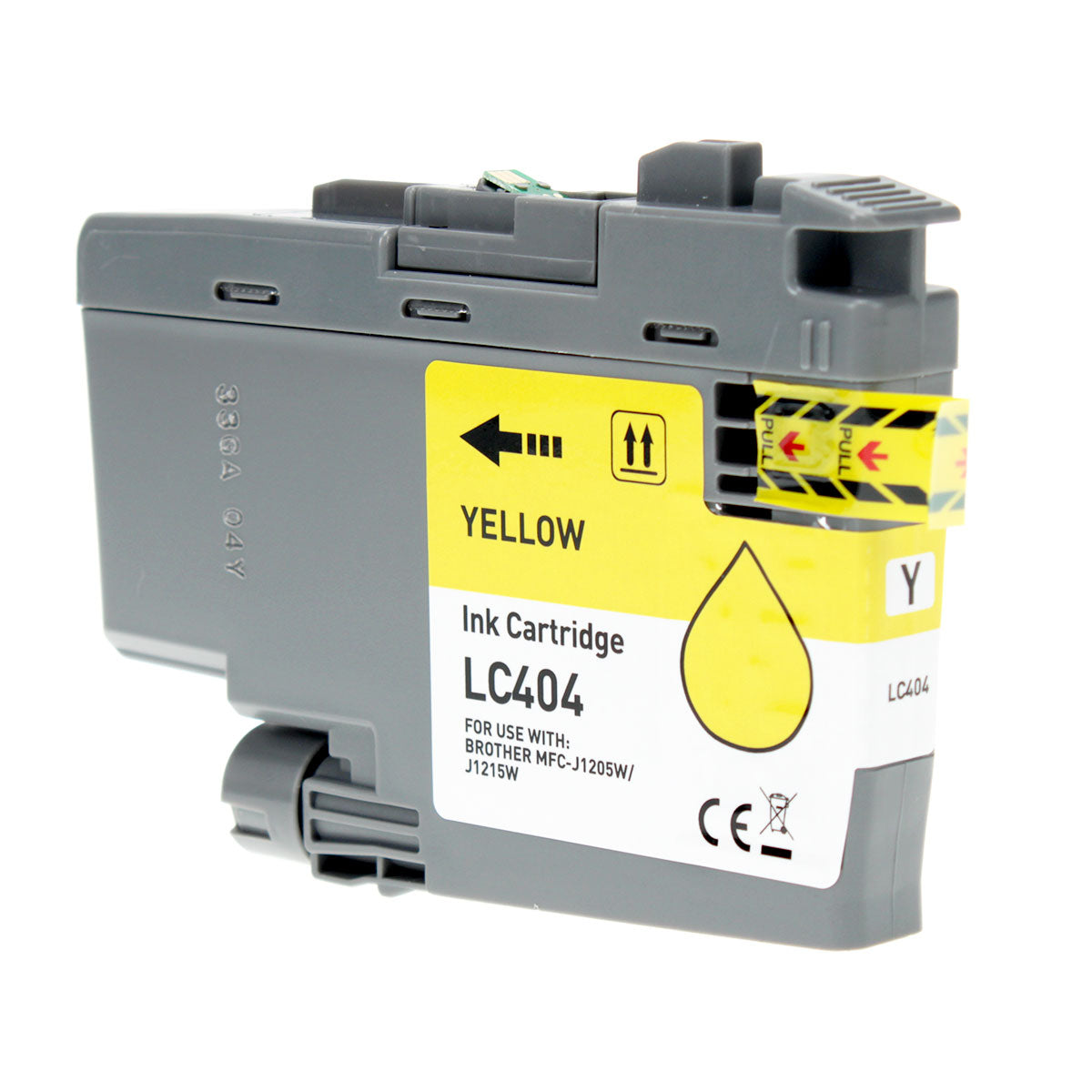 Brother LC404Y Remanufactured Toner Cartridge Yellow 750 Standard Yield