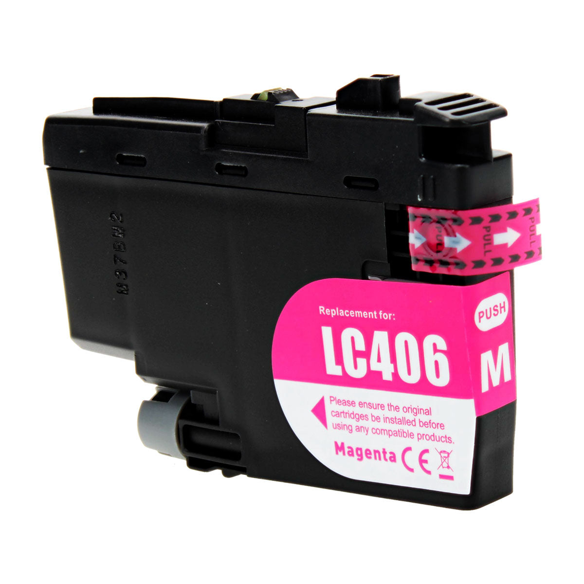 Brother LC406M Remanufactured Toner Cartridge Magenta 1500 Standard Yield