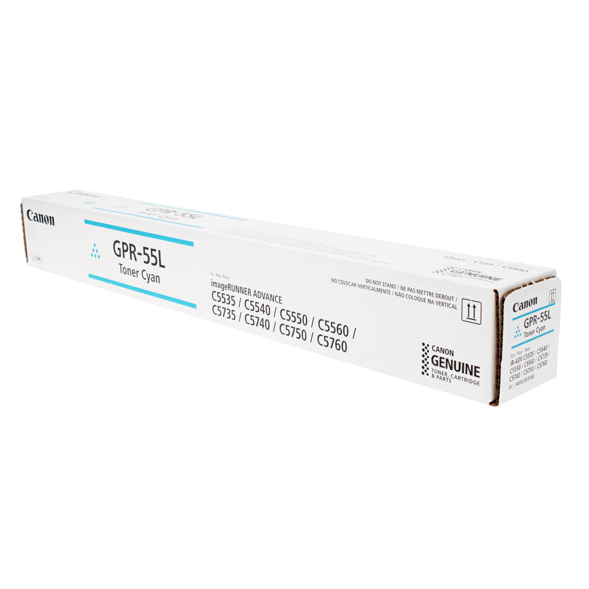 Canon GPR-55L (0485C003) Toner Cartridge, Cyan 26K Yield