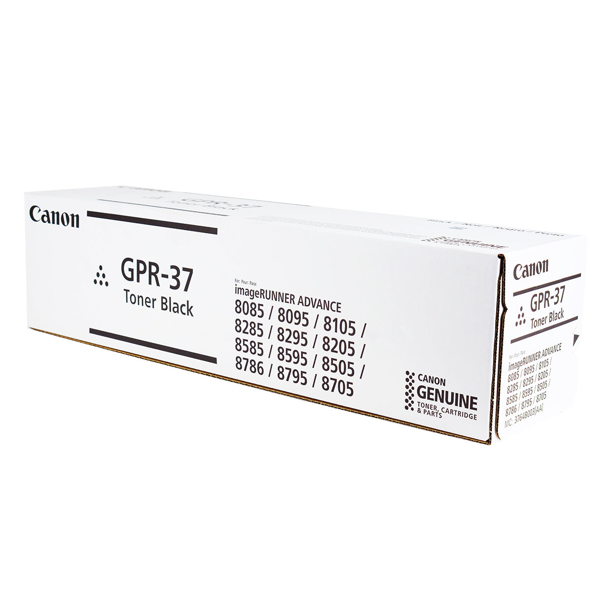 Canon GPR-37 (3764B003) Toner Cartridge, Black 70K Yield