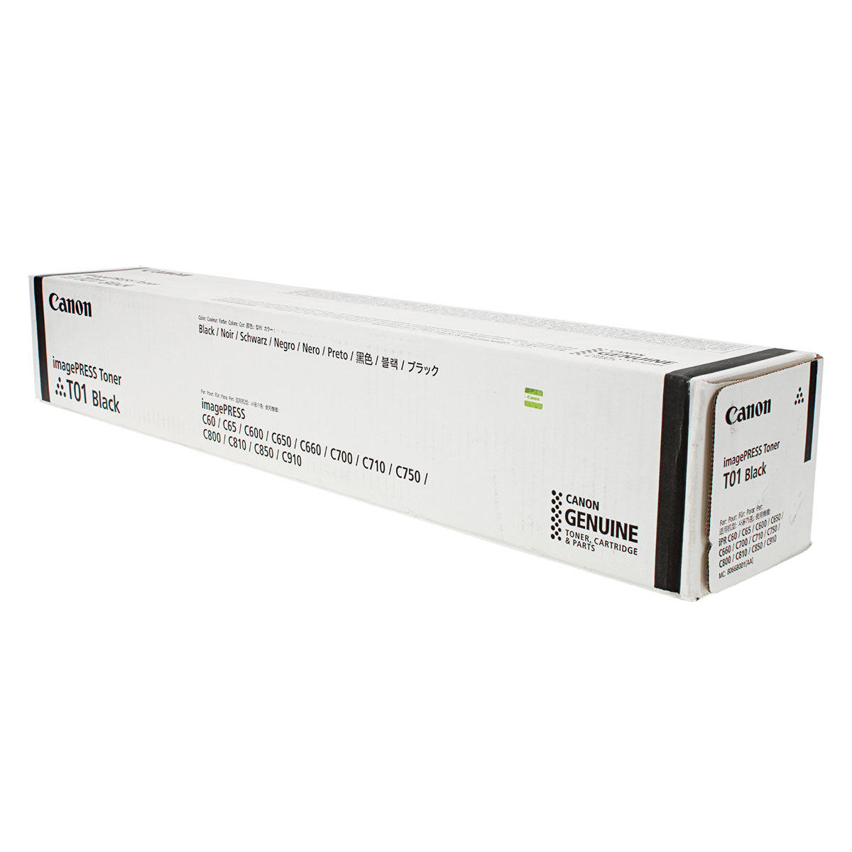 Canon T01BK (8066B001) Toner Cartridge, Black 56K Yield