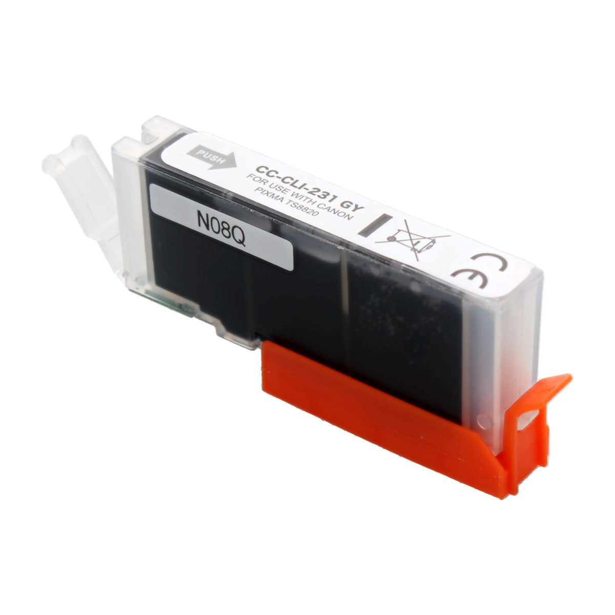 Canon CLI-231GY Remanufactured Toner Cartridge Grey 8.5 Ml Standard Yield