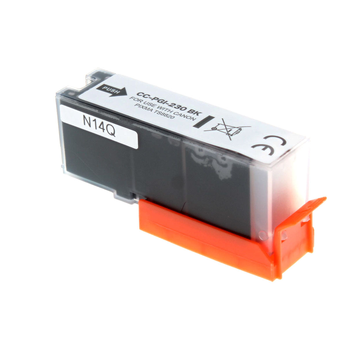 Canon PGI-230BK Remanufactured Toner Cartridge Pigment Black 24 Ml Standard Yield