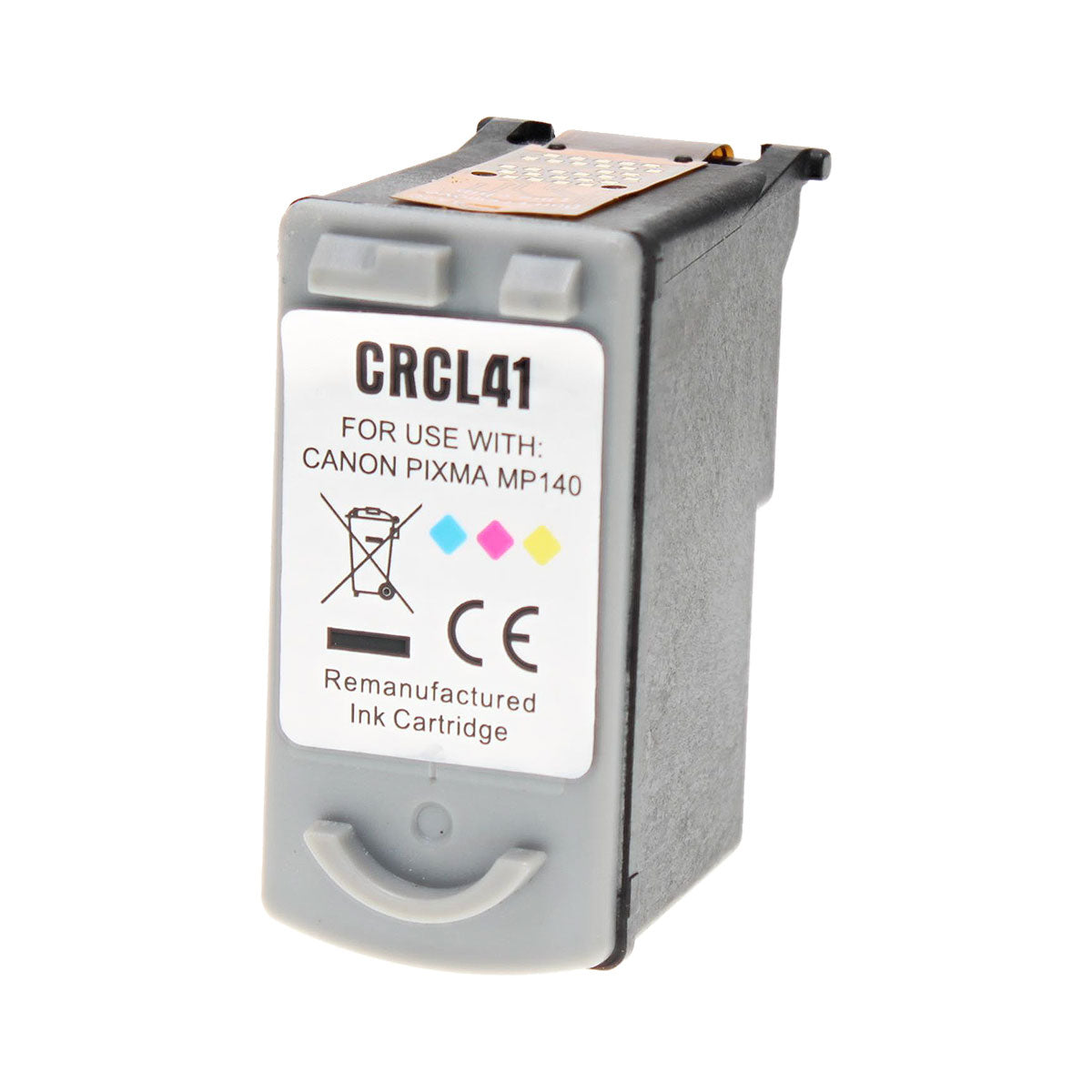 Canon CL-41 Remanufactured Toner Cartridge Universal Tri-Color 195 Yield (E-Patch)