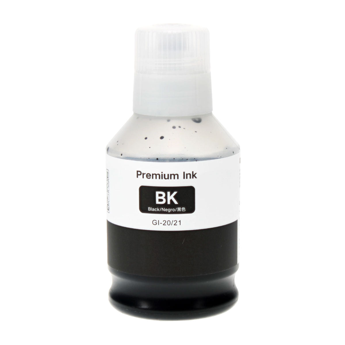 Canon GI-20BK Remanufactured Toner Cartridge Black 140 Ml