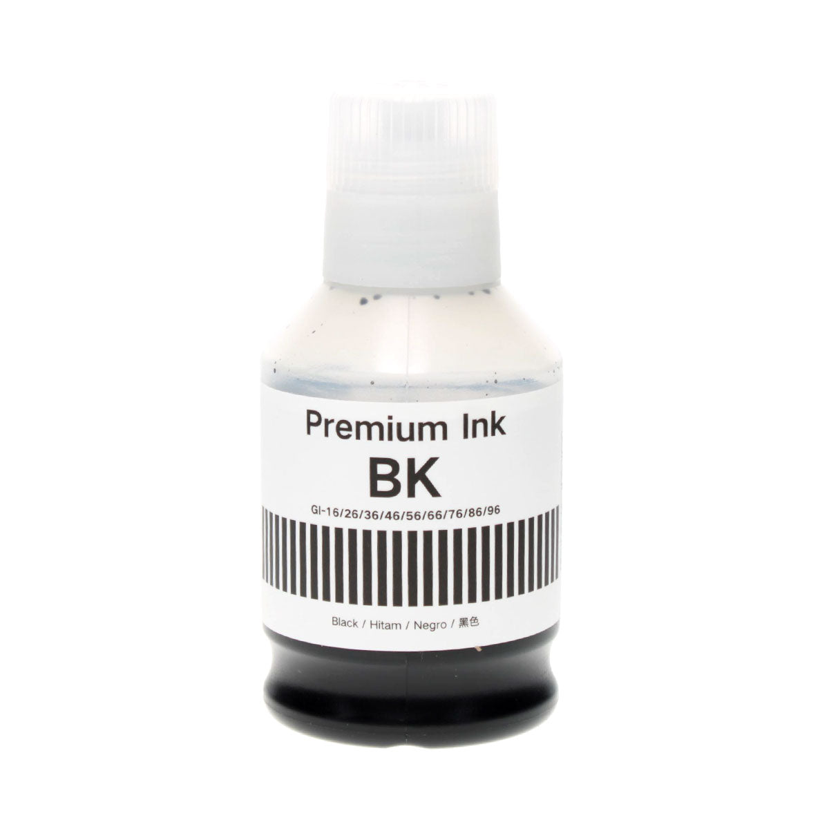 Canon GI-26BK Remanufactured Toner Cartridge Black Pigment 170 Ml