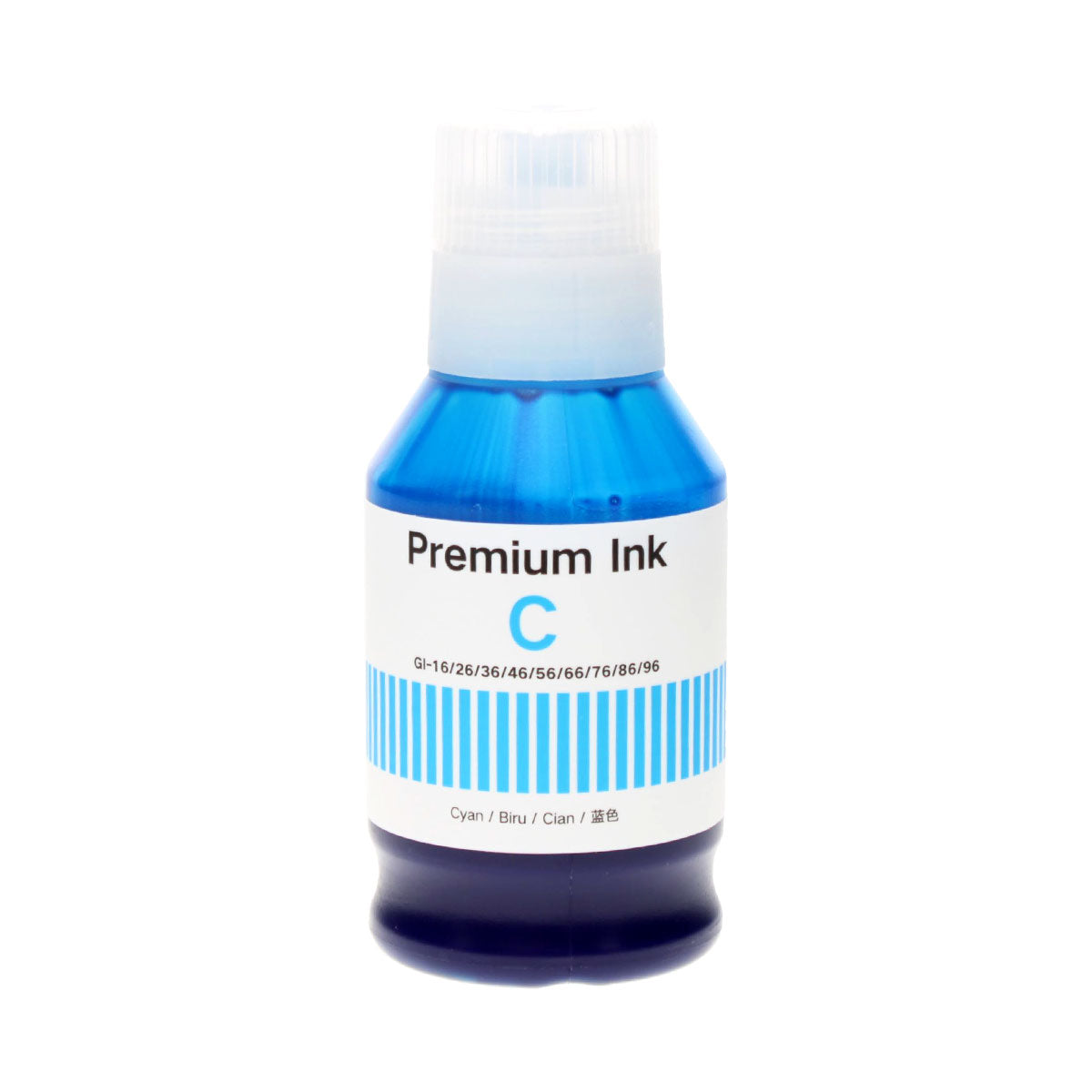 Canon GI-26C Remanufactured Toner Cartridge Cyan Pigment 135 Ml