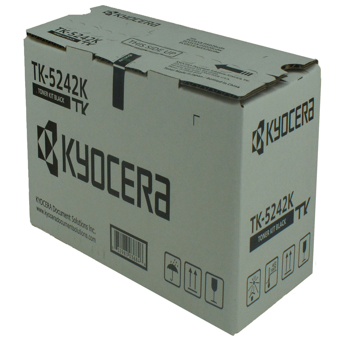 Kyocera Mita TK-5242K (1T02R70US0) Toner Cartridge, Black 4K Yield