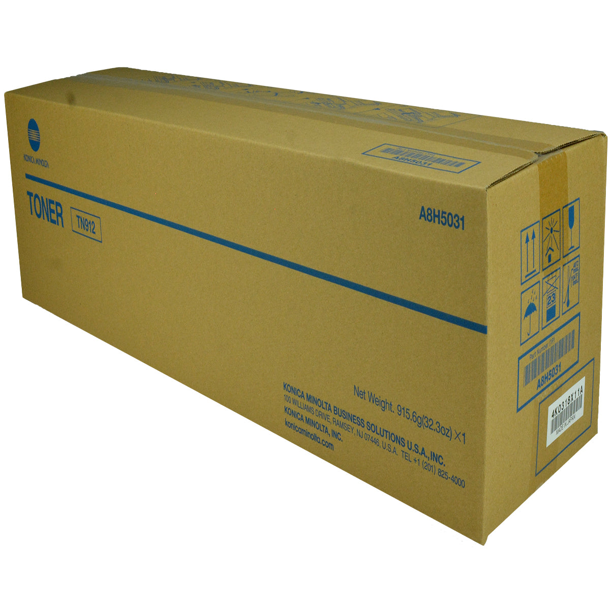 Konica Minolta TN912 (A8H5031) Toner Cartridge, Black 40.8K Yield