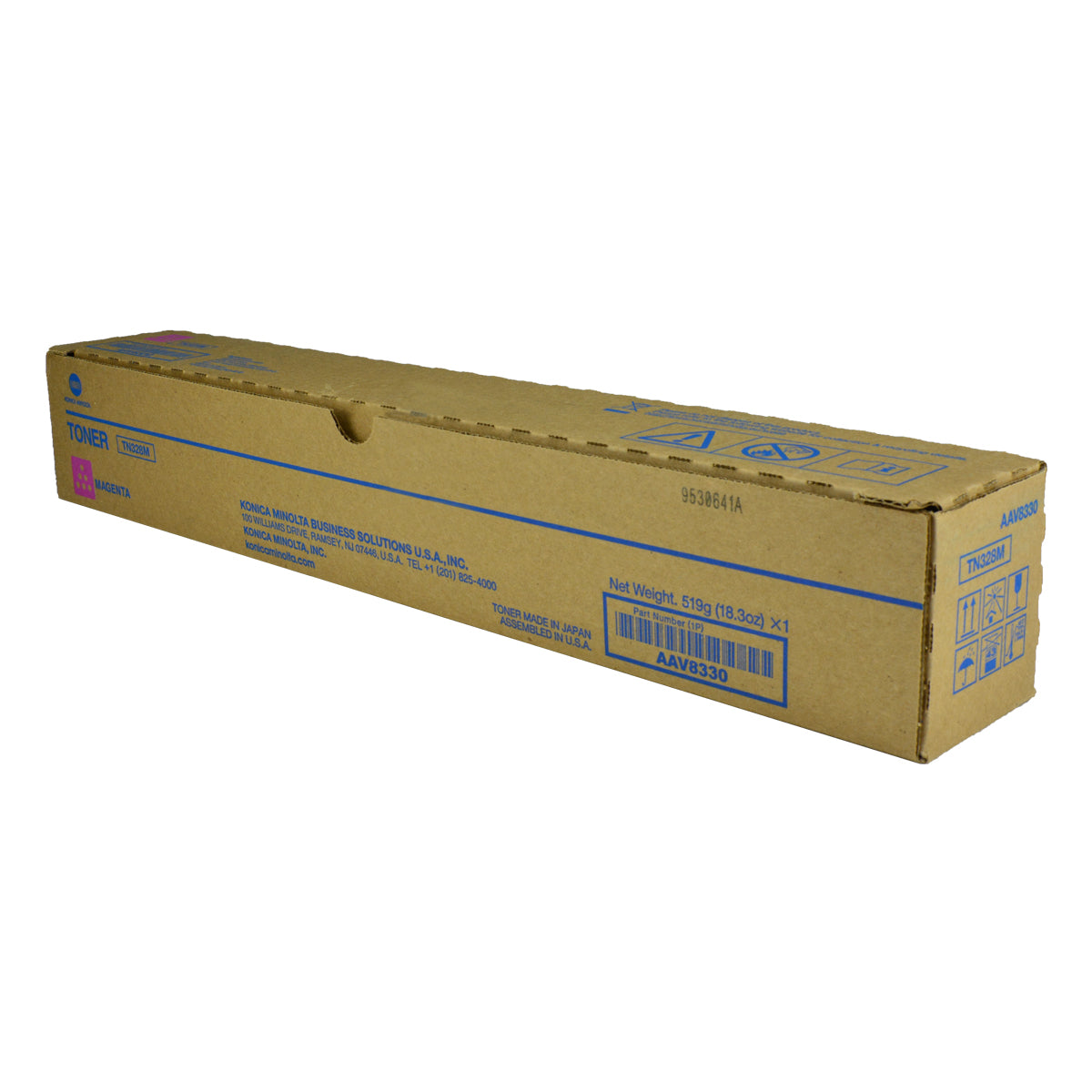 Konica Minolta TN328M (AAV8330) Toner Cartridge, Magenta 28K Yield