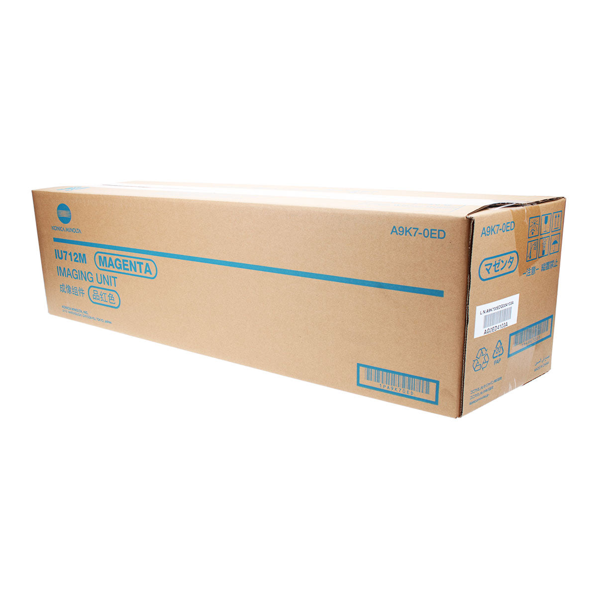 Konica Minolta IU712M (A9K70ED) Imaging Unit, Magenta 190K - 200K Yield