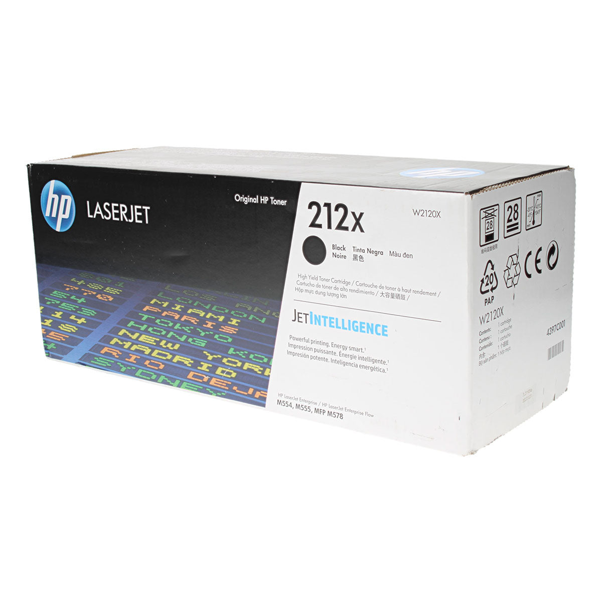 HP (W2120X) Toner Cartridge, Black 13K Yield