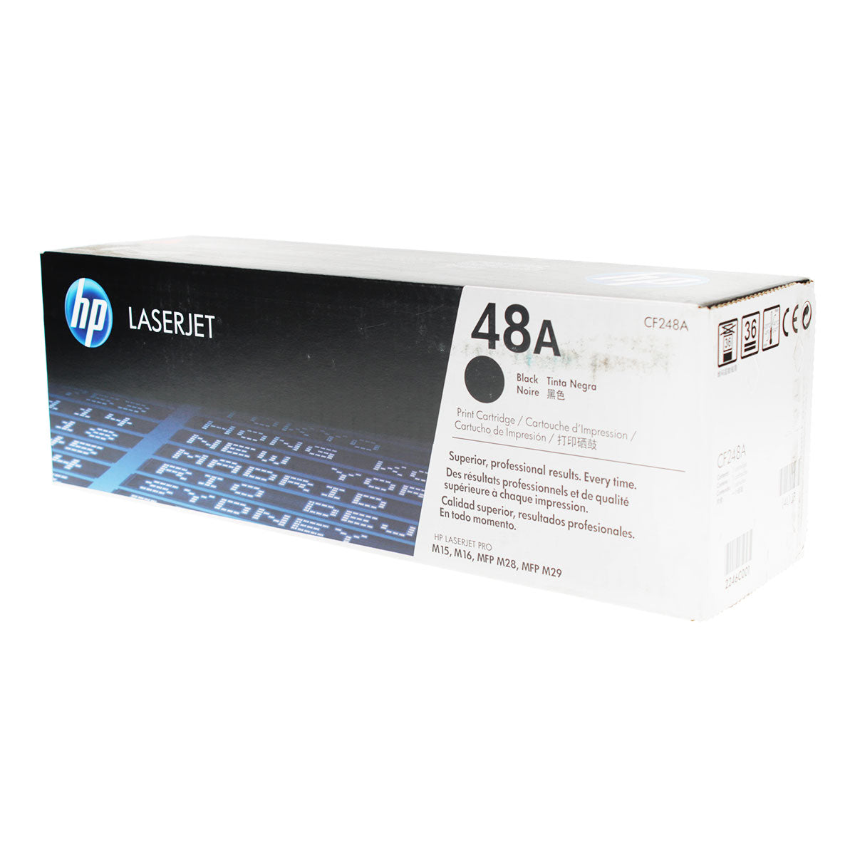HP 48A (CF248A) Toner Cartridge, Black 1K Yield