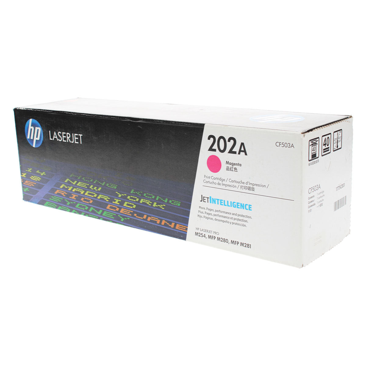 HP 202A (CF503A) Toner Cartridge, Magenta 1.3K Yield