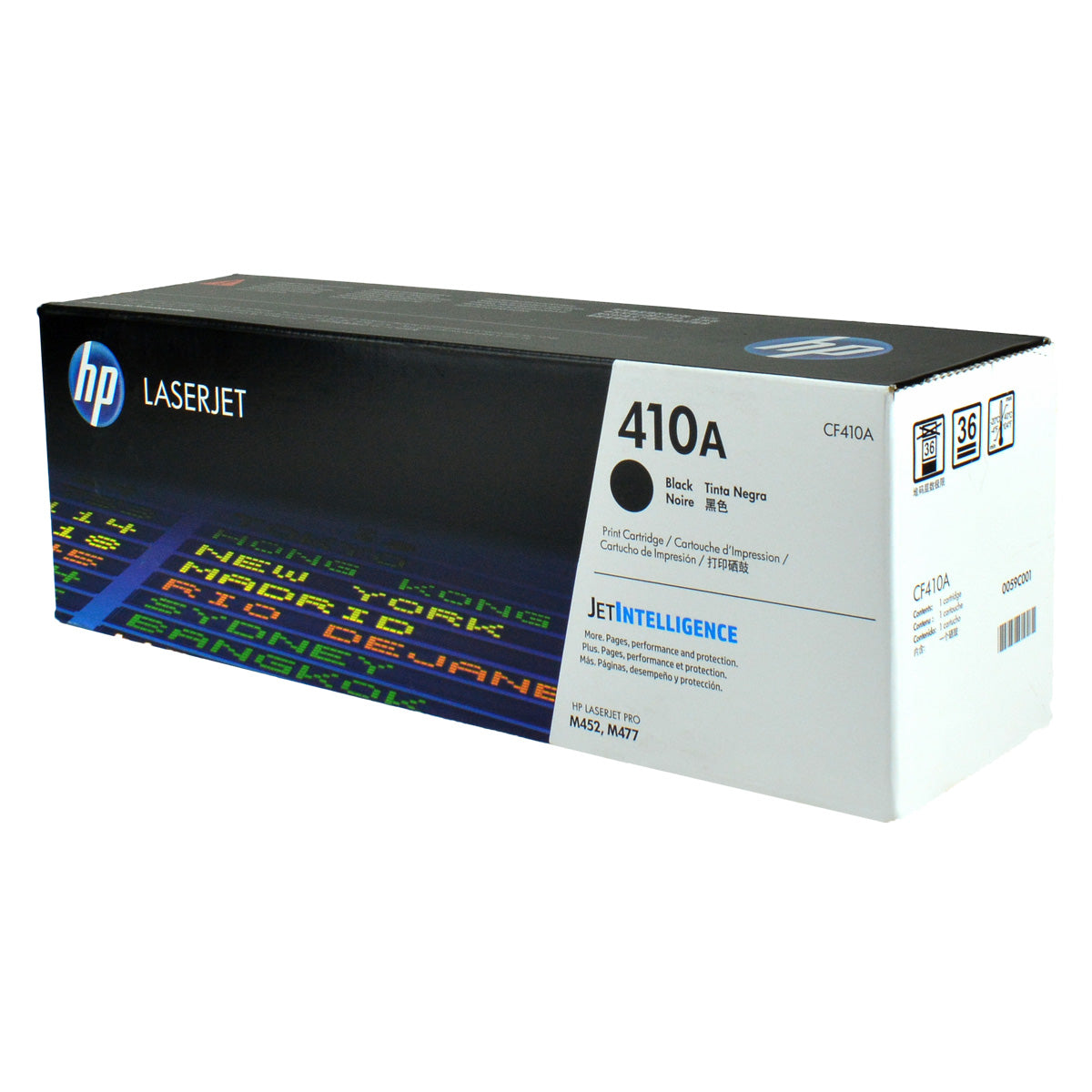 HP 410A (CF410A) Toner Cartridge, Black 2.3K Yield