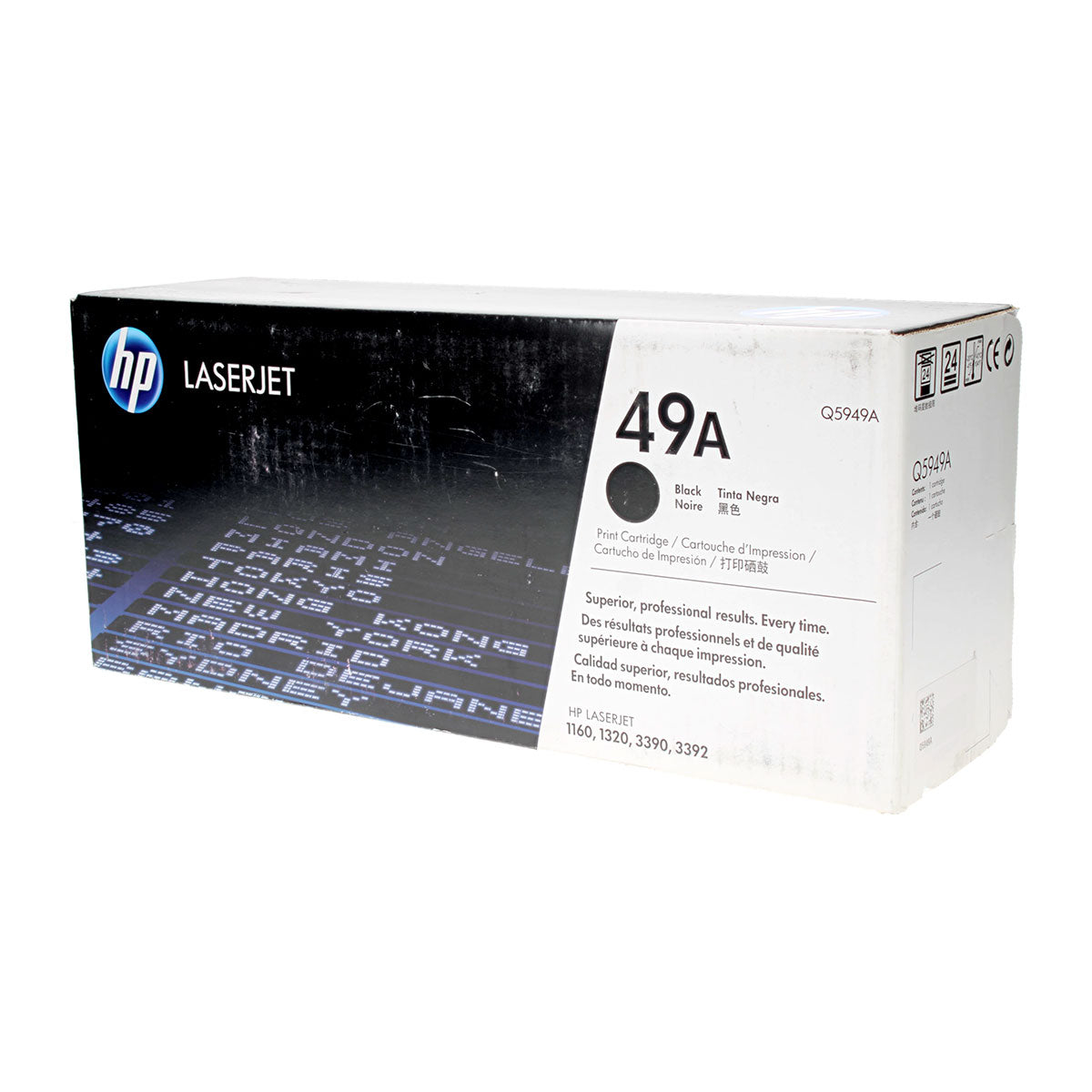 HP 49A (Q5949A) Toner Cartridge, Black 2.5K Yield