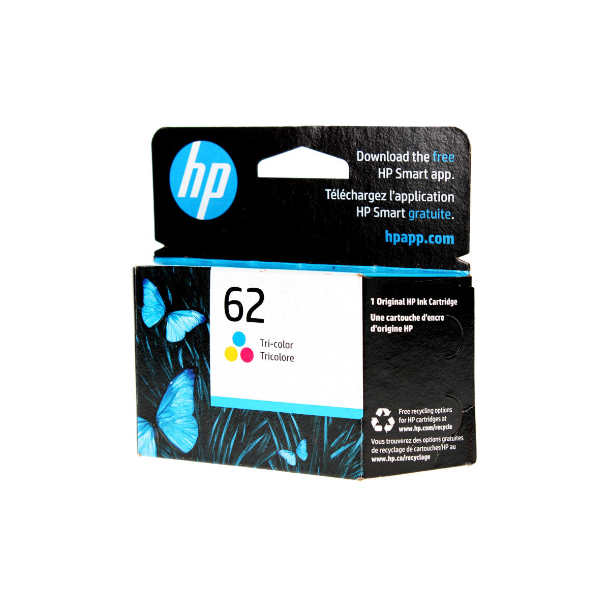 HP 62 (C2P06AN) Inkjet, Color 165 Yield