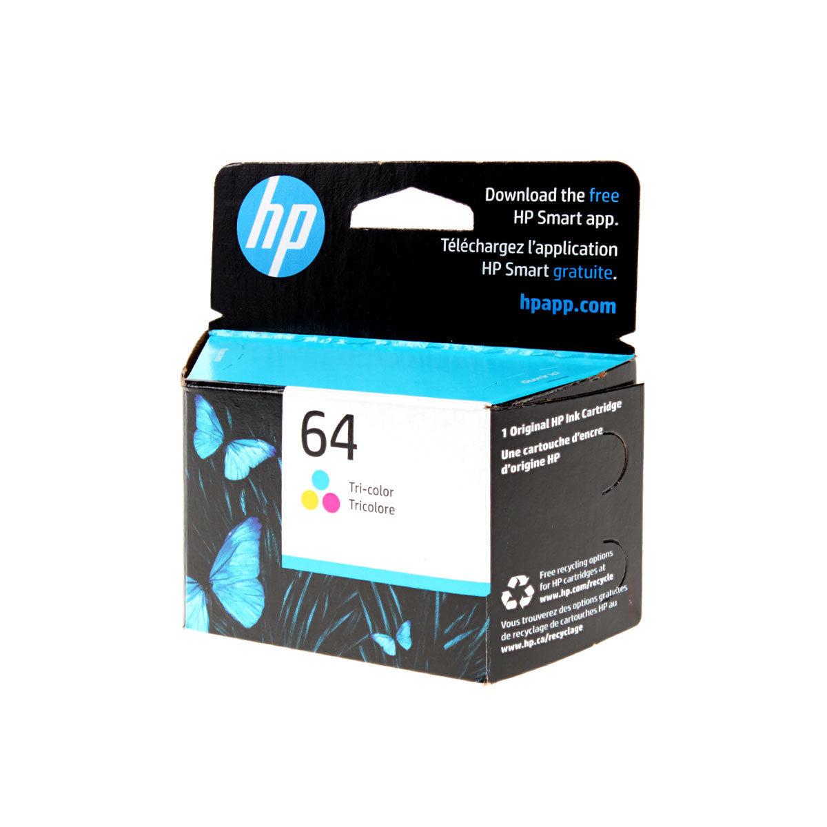 HP 64 (N9J89AN) Inkjet, Color 165 Yield