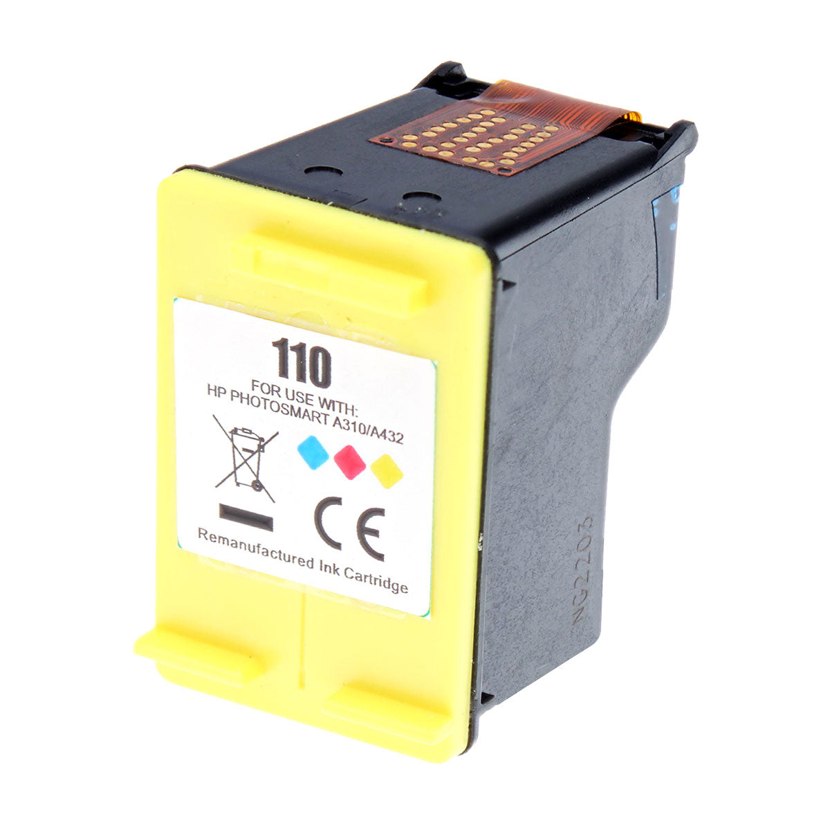 HP 110 Remanufactured Toner Cartridge Tri-Color 55 Yield
