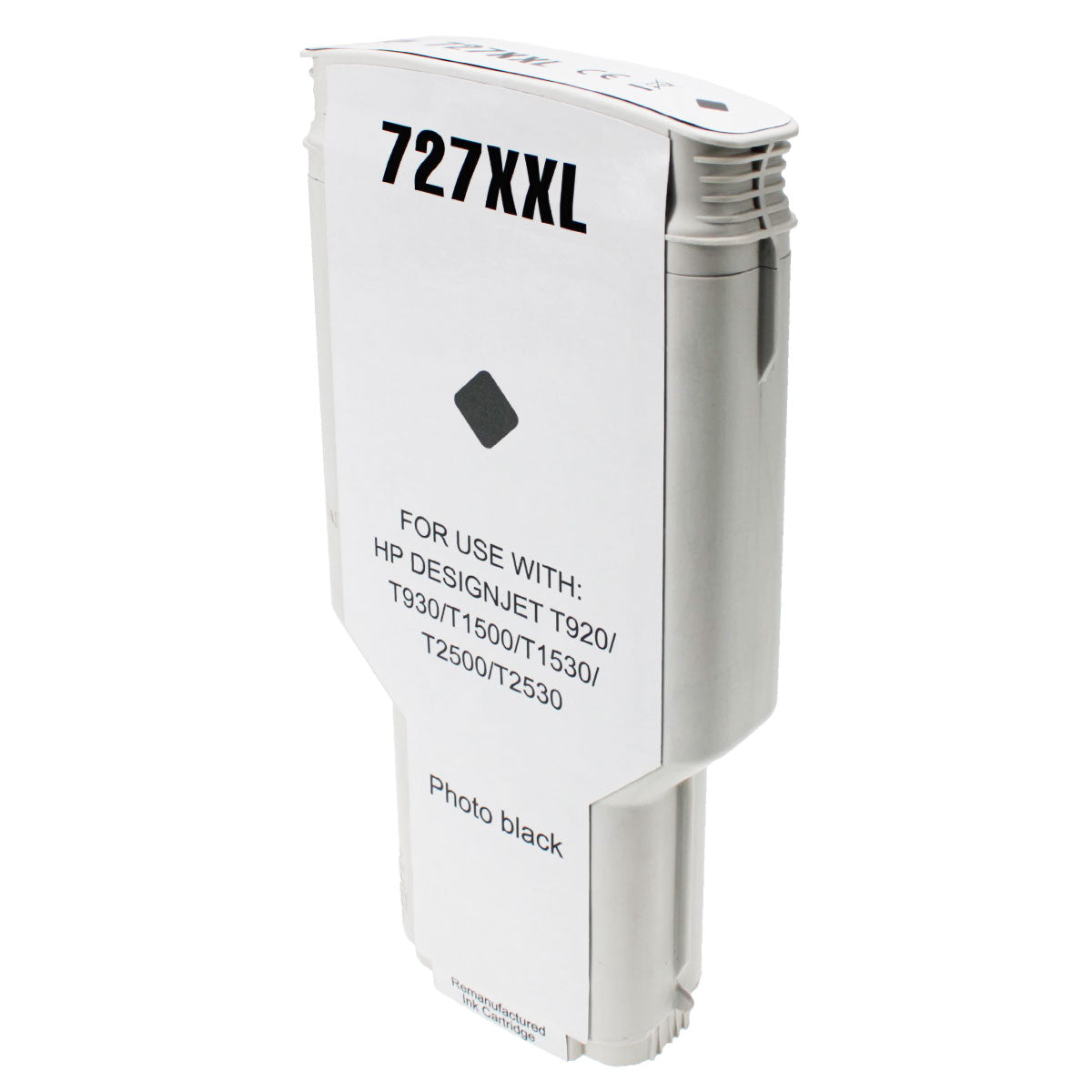 HP 727 Remanufactured Toner Cartridge Photo Black 300Ml