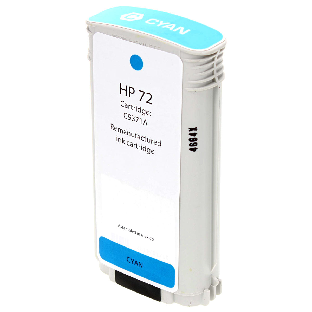 HP 72 Remanufactured Toner Cartridge Cyan 130 Ml