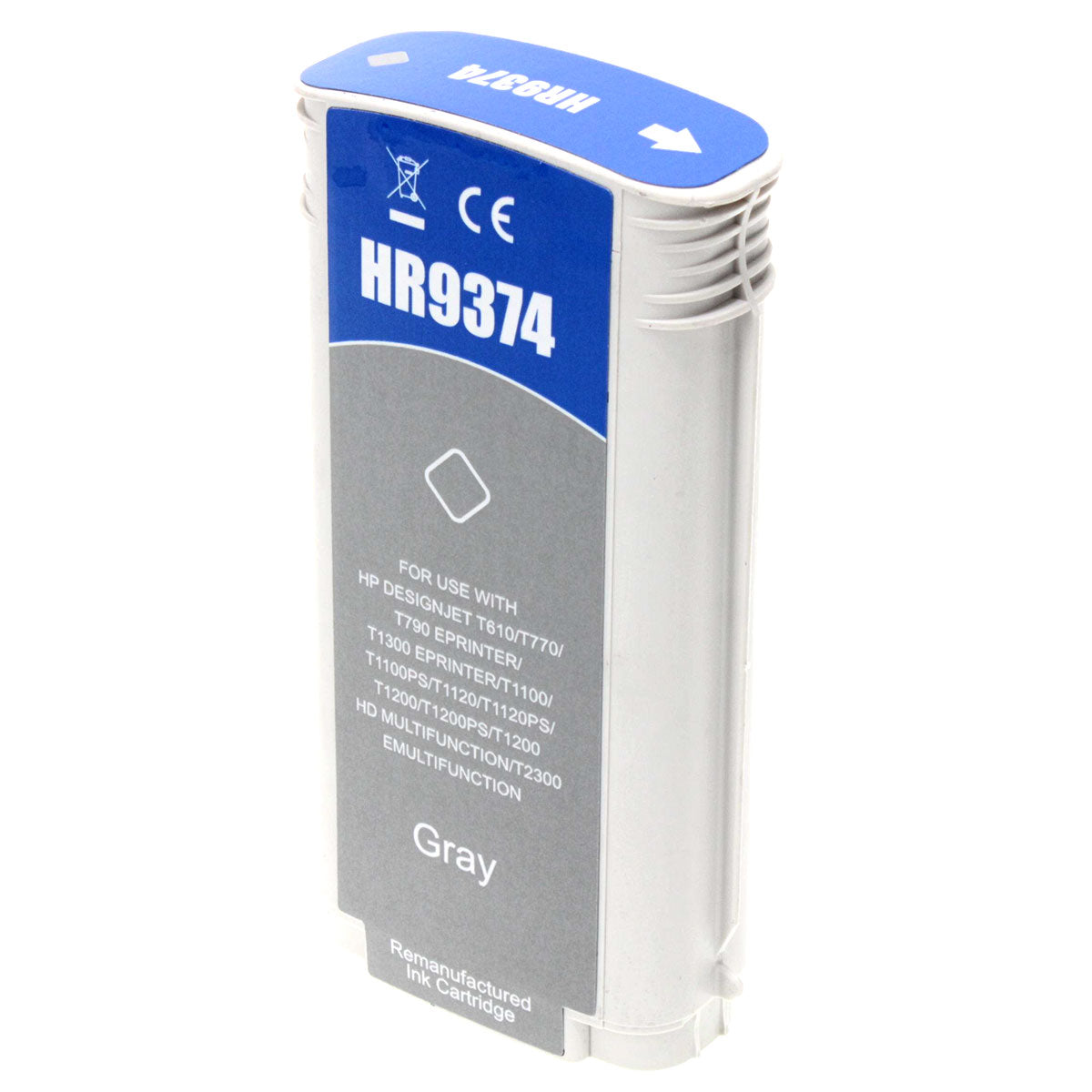 HP 72 Remanufactured Toner Cartridge Gray 130 Ml