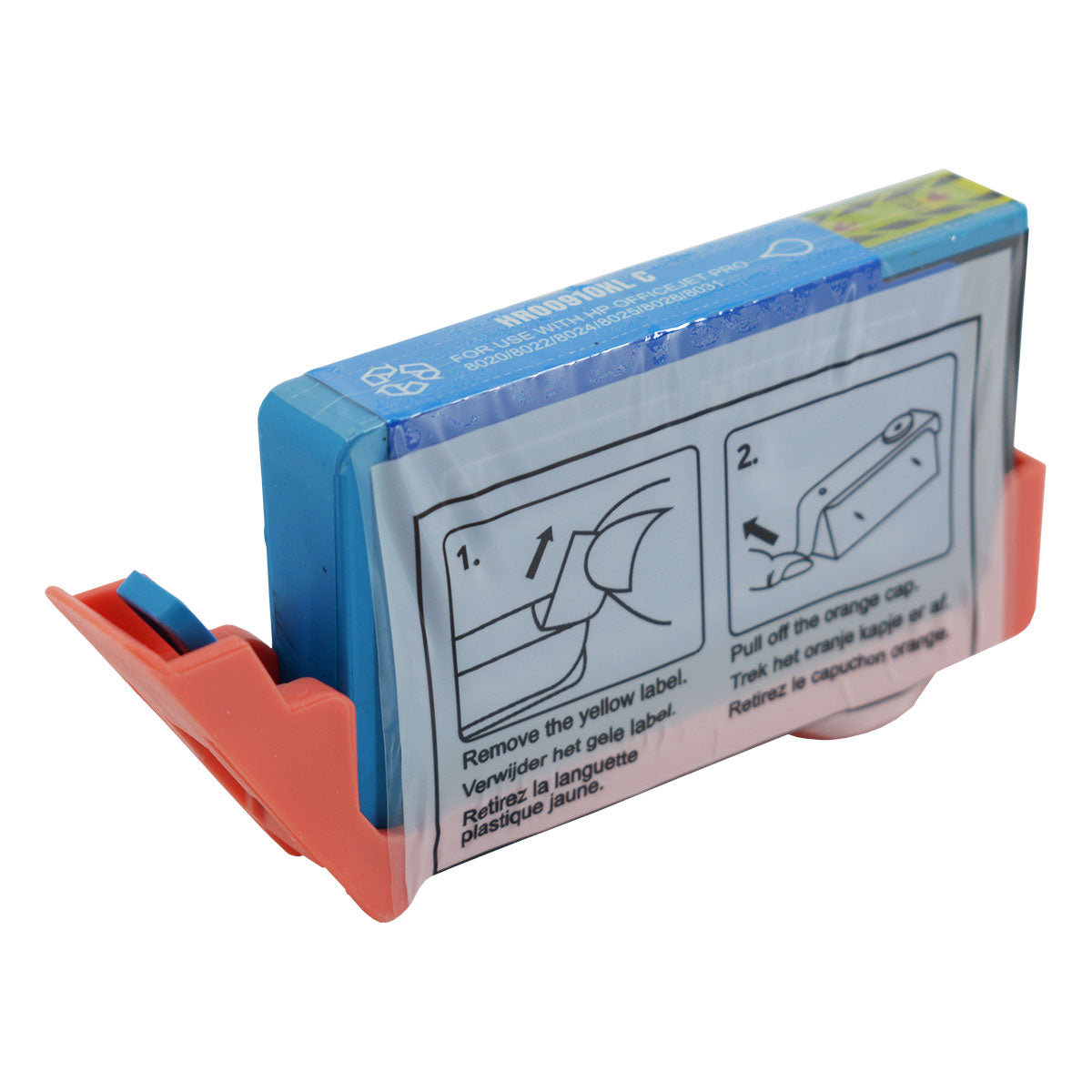 HP 910XL Remanufactured Toner Cartridge Cyan 825 High Yield