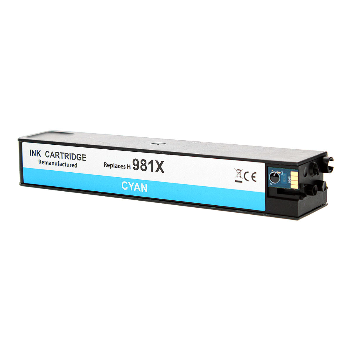 HP 981X Remanufactured Toner Cartridge Cyan 10000 High Yield