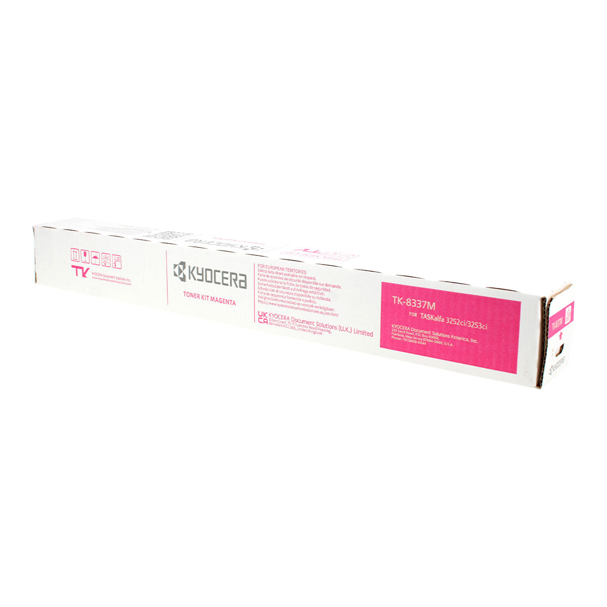 Kyocera Mita TK-8377M (1T02XDBUS0) Toner Cartridge, Magenta 20K Yield