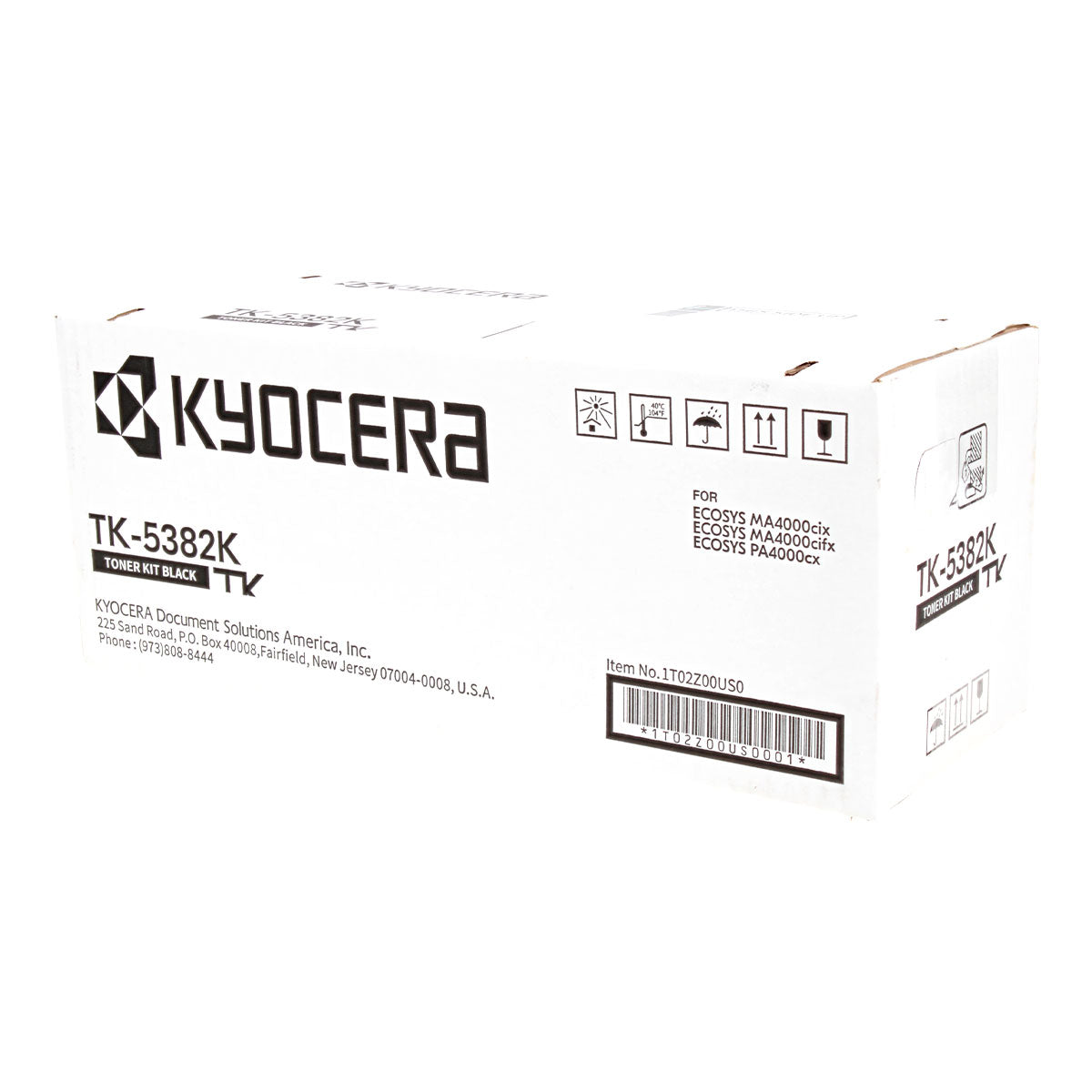 Kyocera Mita TK-5382K (1T02Z00US0) Toner Cartridge, Black 13K Yielld