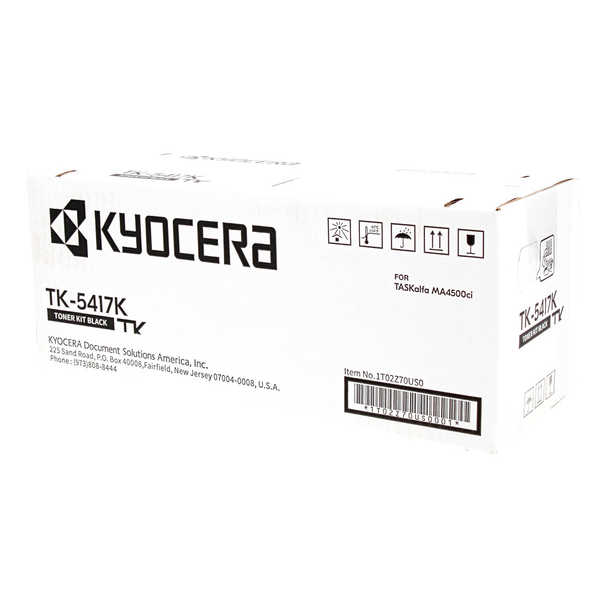 Kyocera Mita TK-5417K (1T02Z70US0) Toner Cartridge, Black 20K Yield