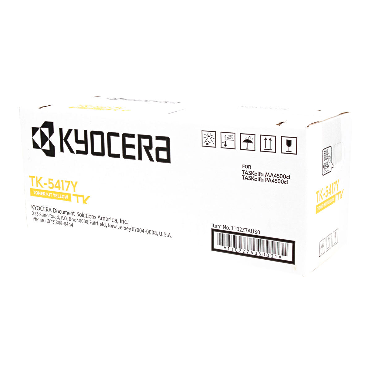 Kyocera Mita TK-5417Y (1T02Z7AUS0) Toner Cartridge, Yellow 13K Yield