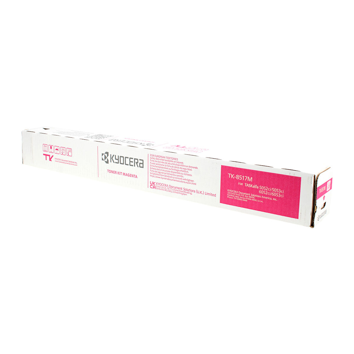 Kyocera Mita TK-8517M (1T02NDBUS0) Toner Cartridge, Magenta 20K Yield
