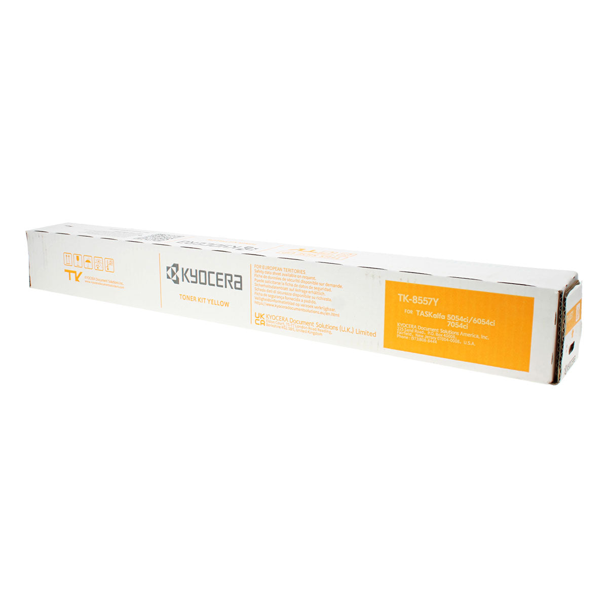 Kyocera Mita TK-8557Y (1T02XCAUS0) Toner Cartridge, Yellow 24K Yield