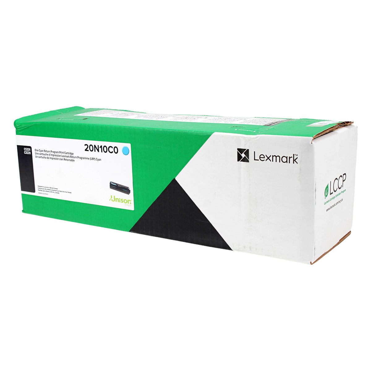 Lexmark (20N10C0) Toner Cartridge, Cyan 1.5K Yield