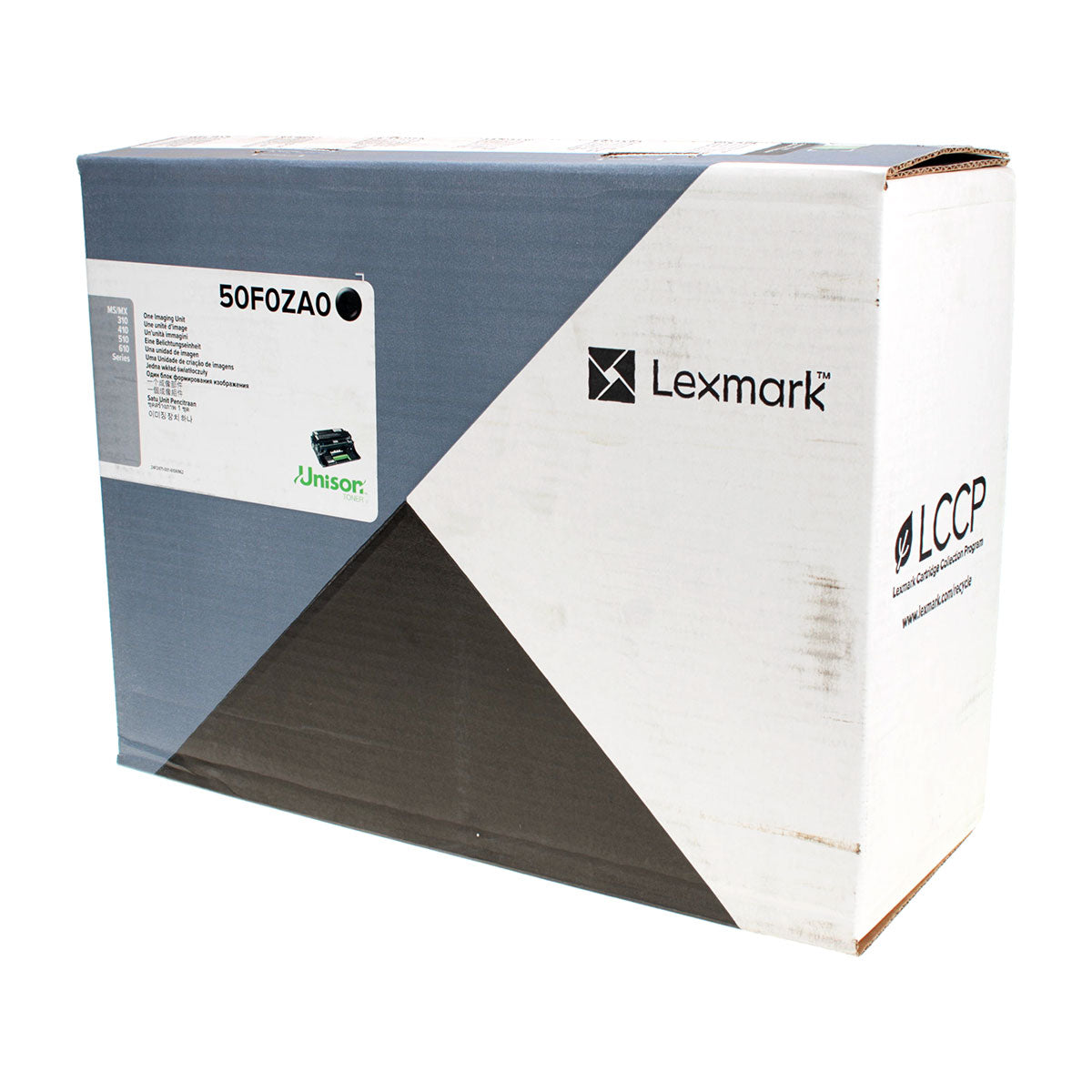 Lexmark (50F0ZA0) Drum Unit, Black 60K Yield