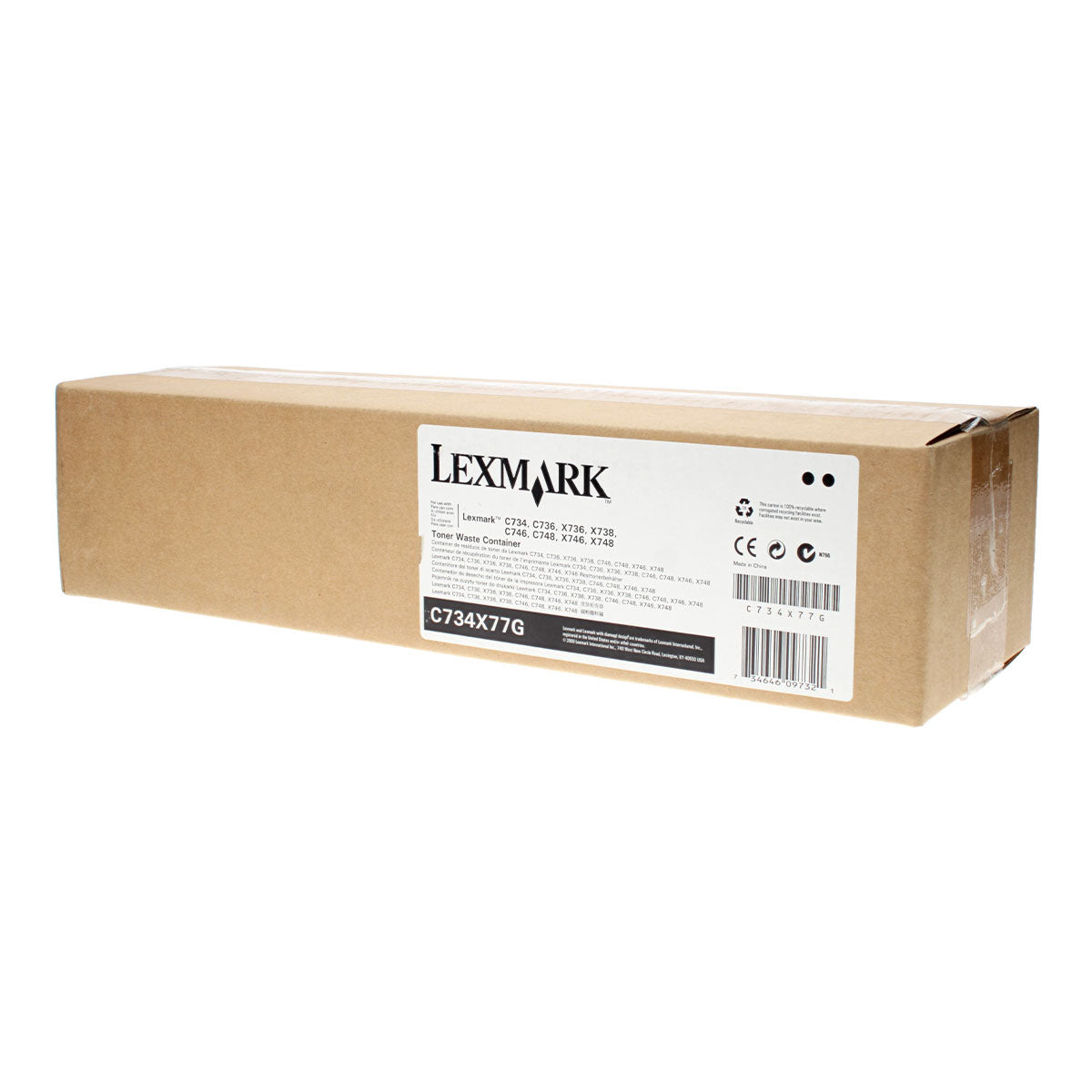 Lexmark (C734X77G) Waste Toner Container 25K Yield
