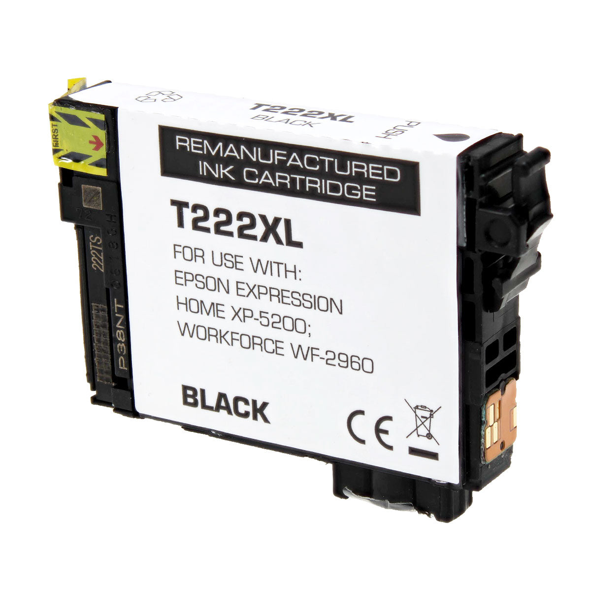 Epson 222XL Remanufactured Toner Cartridge Black 450 High Yield