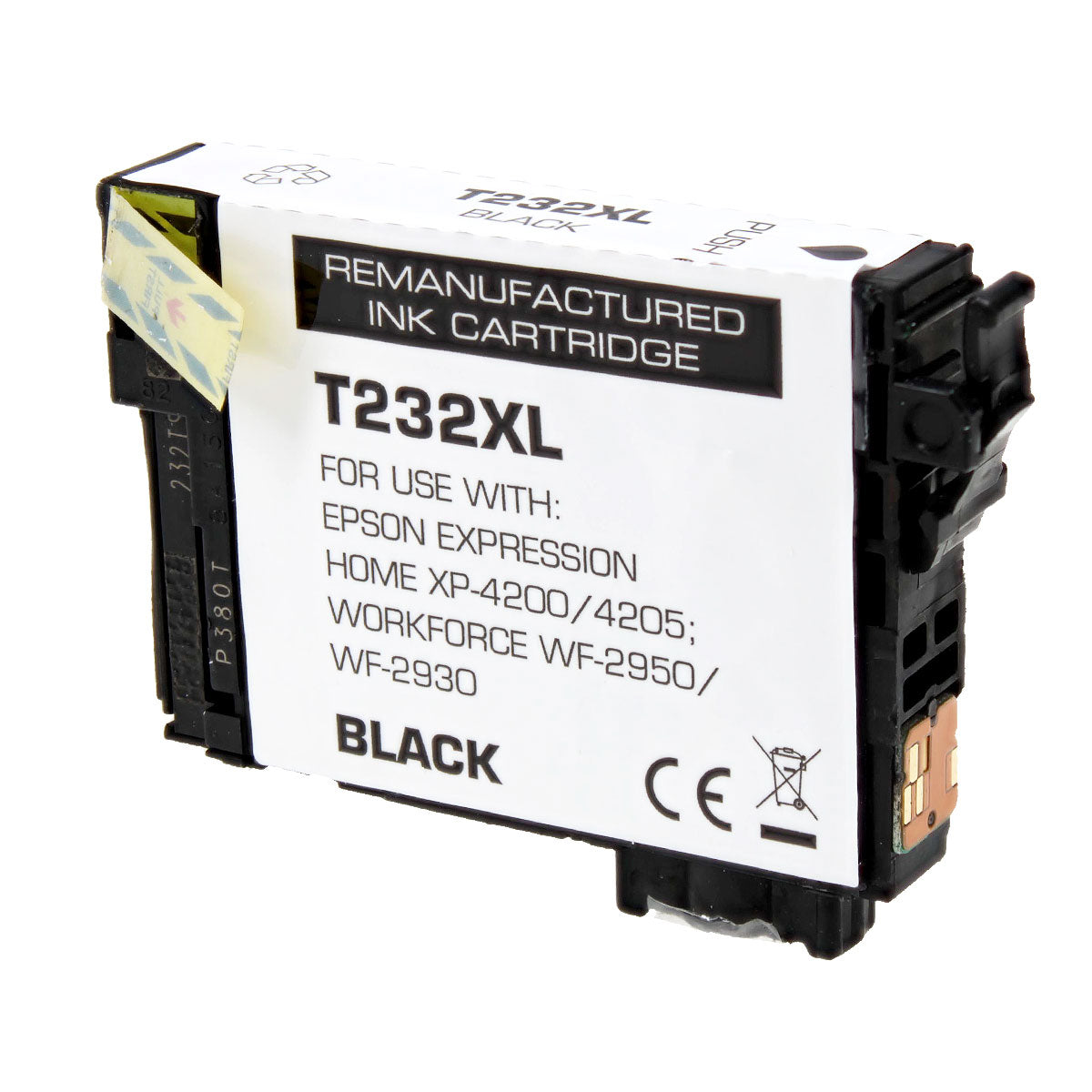 Epson 232XL Remanufactured Toner Cartridge Black 380 High Yield