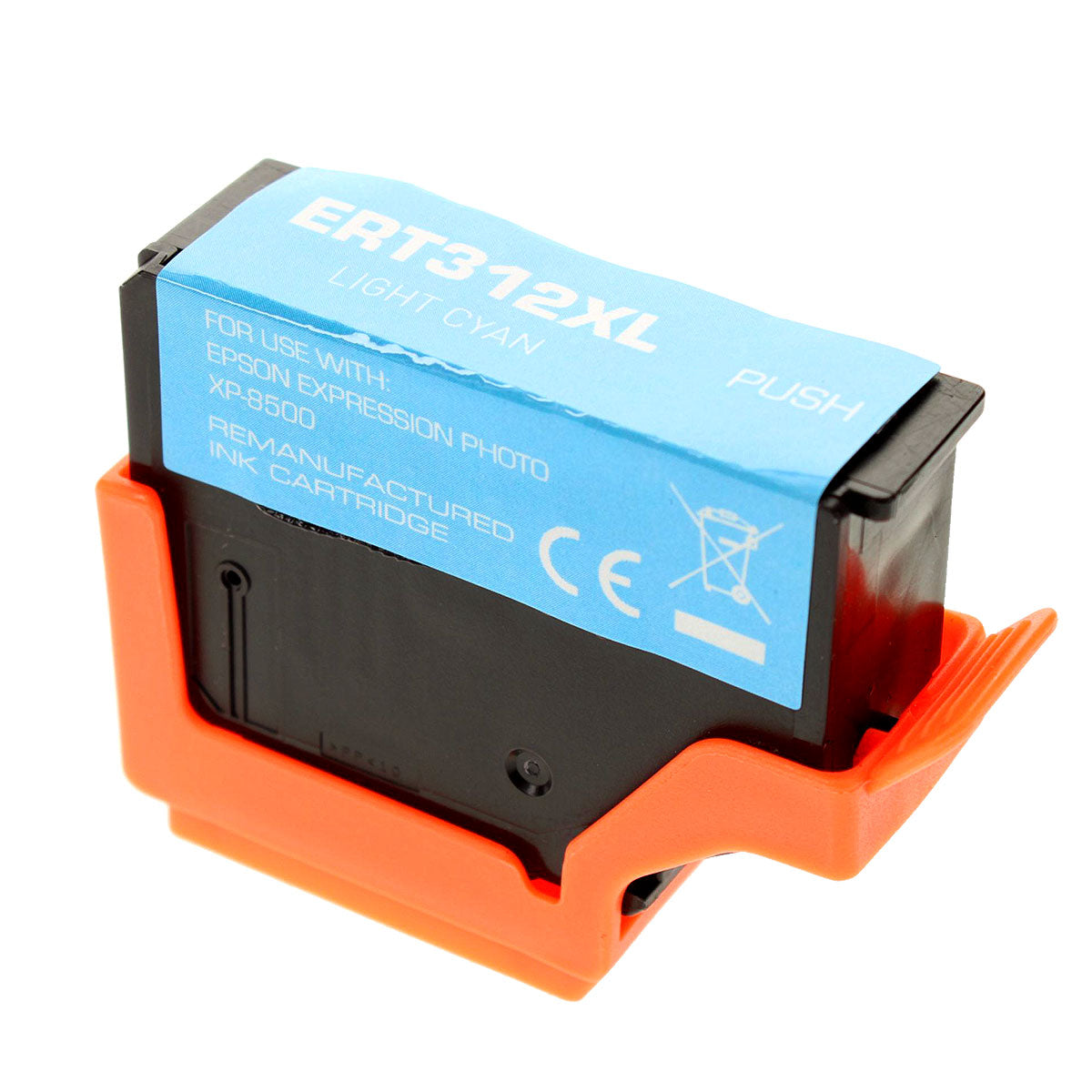 Epson 312XL Remanufactured Toner Cartridge Photo Light Cyan 500 High Yield
