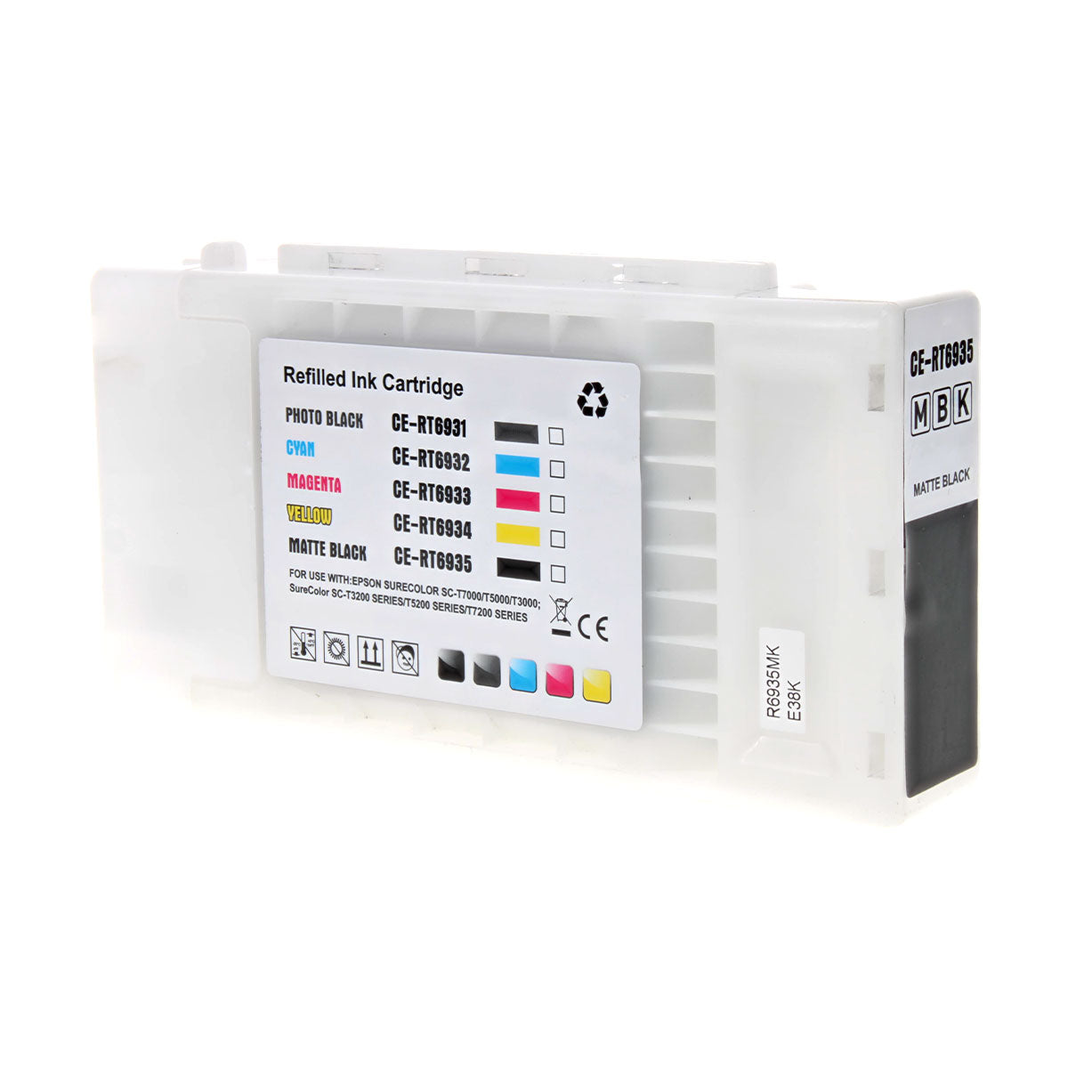Epson 693 Remanufactured Toner Cartridge Matte Black 350Ml