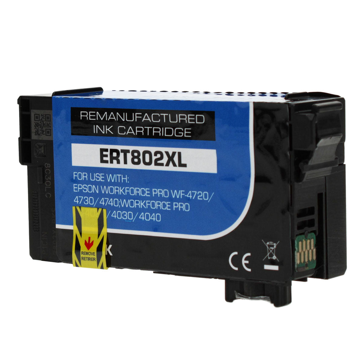 Epson 802XL Remanufactured Toner Cartridge Black 2.6K Ultra High Yield