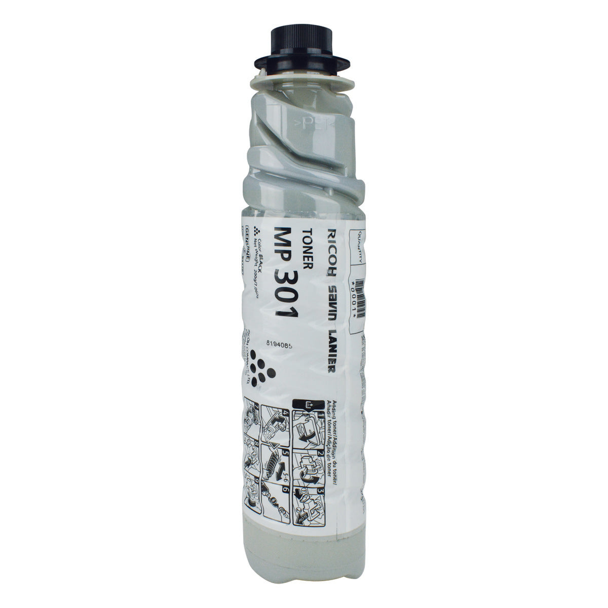 Ricoh (841767) Toner Cartridge, Black 8K Yield