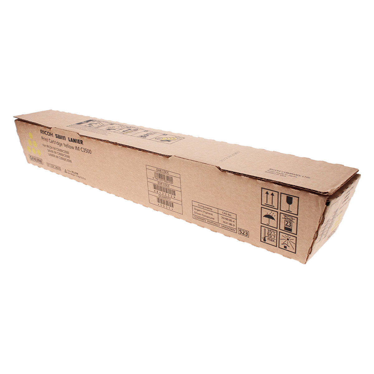 Ricoh (842252) Toner Cartridge, Yellow 19K Yield