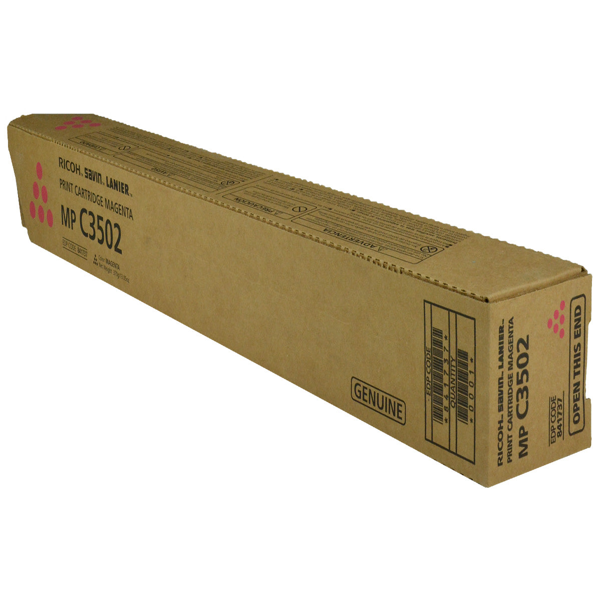 Ricoh (841737) Toner Cartridge, Magenta 18K Yield