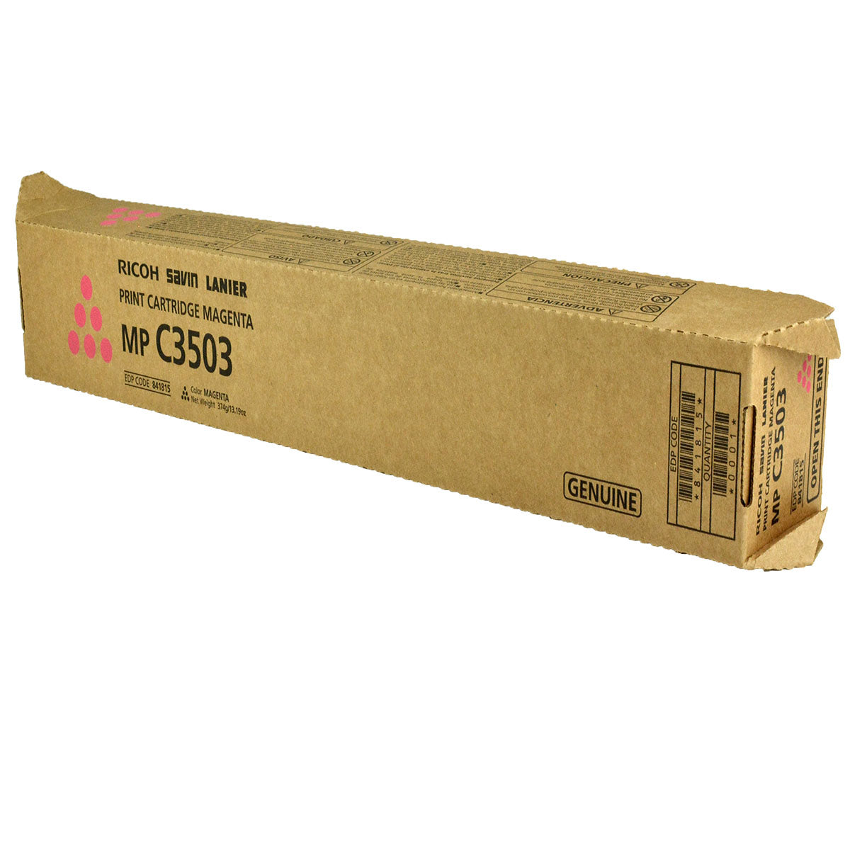 Ricoh (841815) Toner Cartridge, Magenta 18K Yield